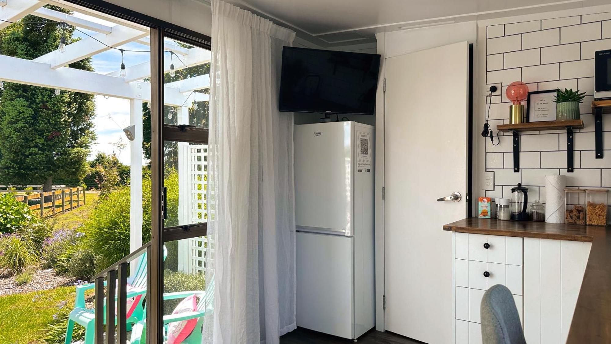 Rustling Oaks Nz Tropical Tiny House Vila Tamahere Exterior foto